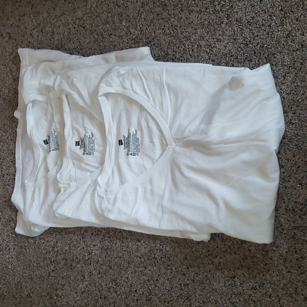 Mens 3 pack hanes shirts